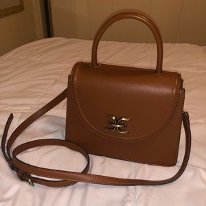 Sam Edelman chestnut brown handbag